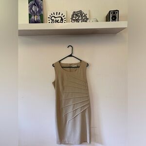 Calvin Klein sleeveless sheath dress